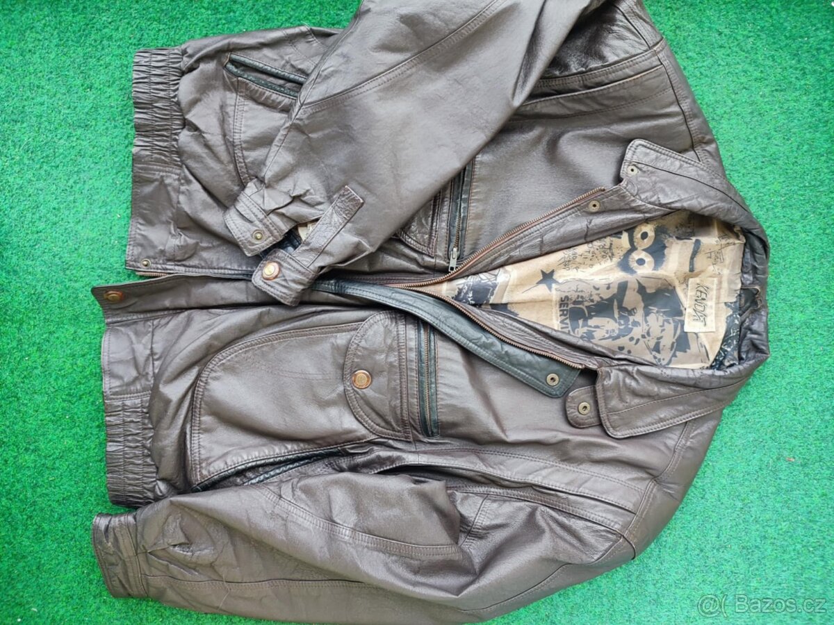 Pánská kožená bunda