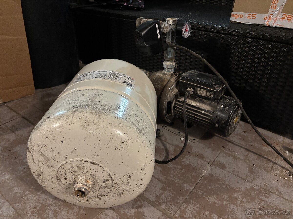 Čerpadlo Grundfos s tlakovou nadobou