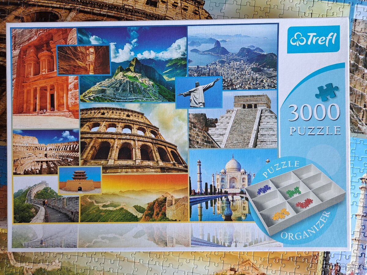 Puzzle 3000 Trefl/Divy světa