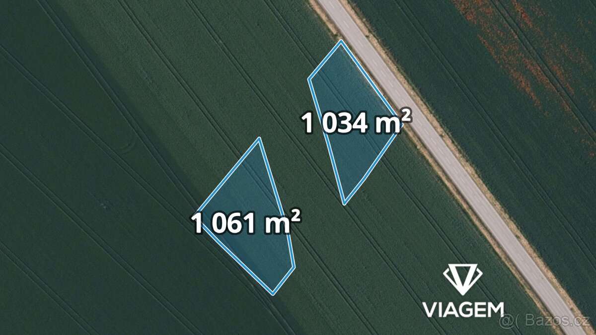 Pole 2 095 m², Podíl 33 % o výměře 698 m²