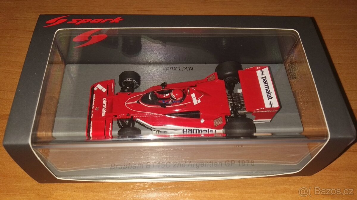 F1 Brabham BT45C #1 Niki Lauda Argentian GP 1978 Spark 1:43