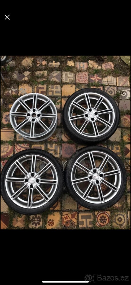 Alu kola FOX Racing 4x108 R 18
