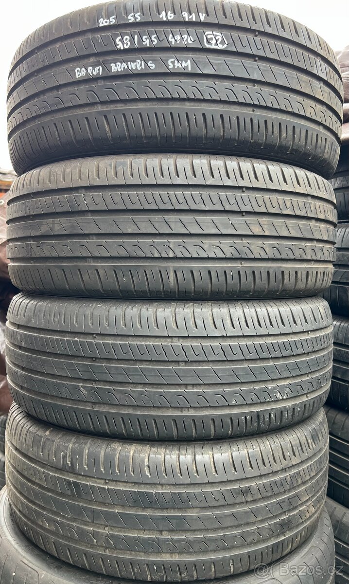 Letní pneumatiky 205/55 R16 91V Barum Bravuris 5HM (4920)