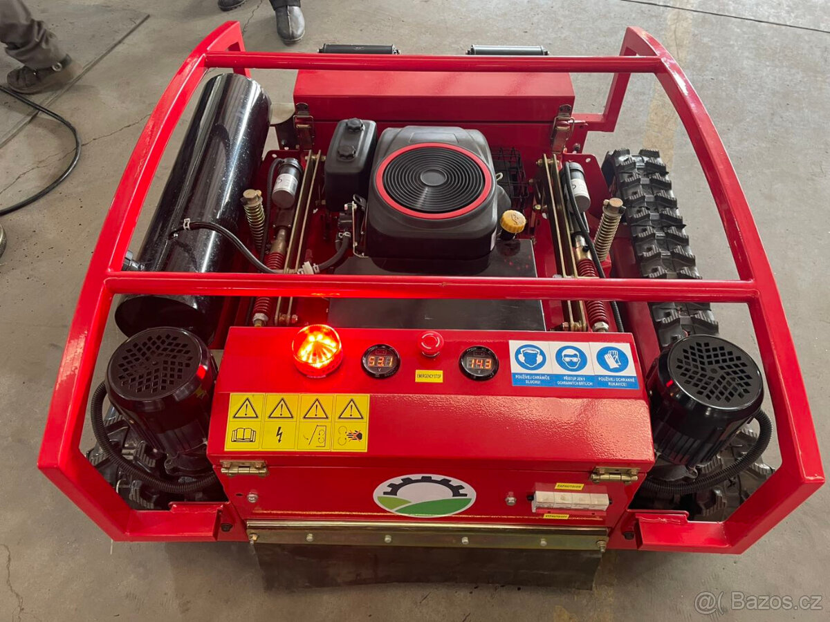 RC ovladaná mulčovací sekačka SKK 80, Hybrid