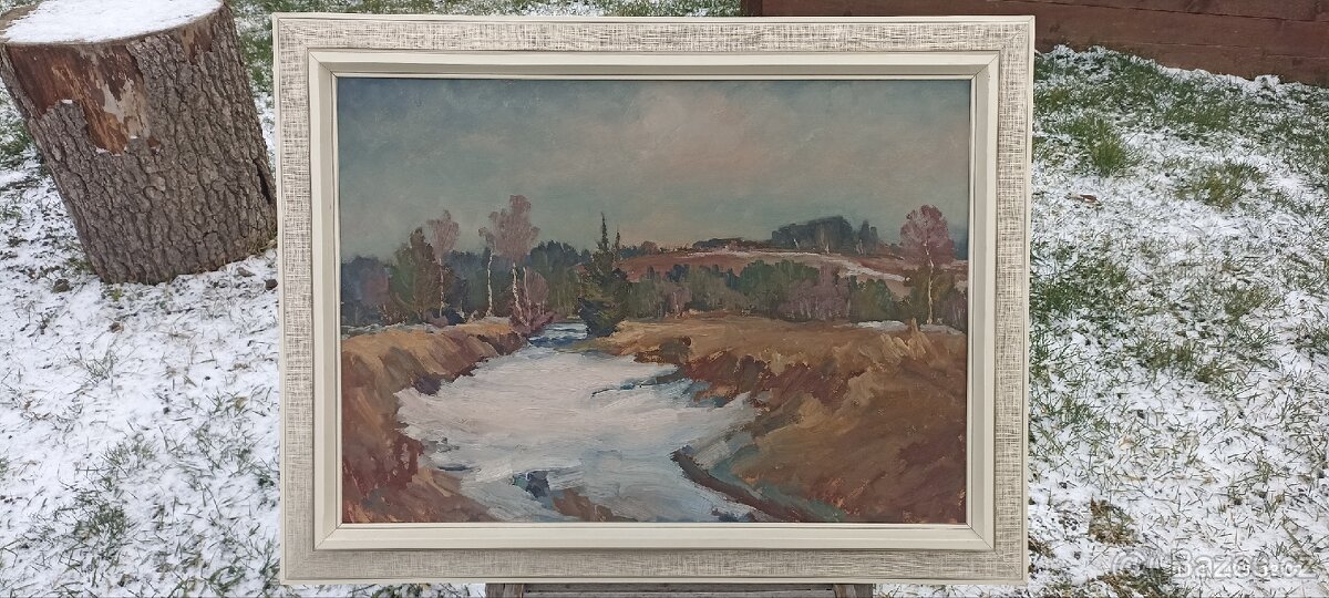 Jaroslav Polanský 50/70 cm Tání v Hamrech