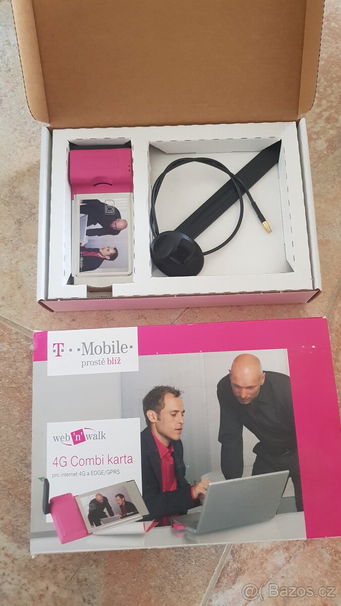 PCMCIA modem T-Mobile 4G nepouzity