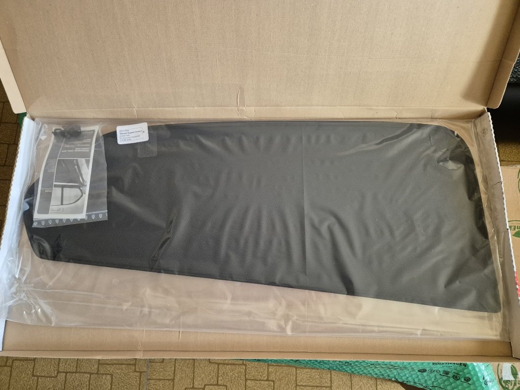 sluneční clony zadních bočních oken Škoda Superb II