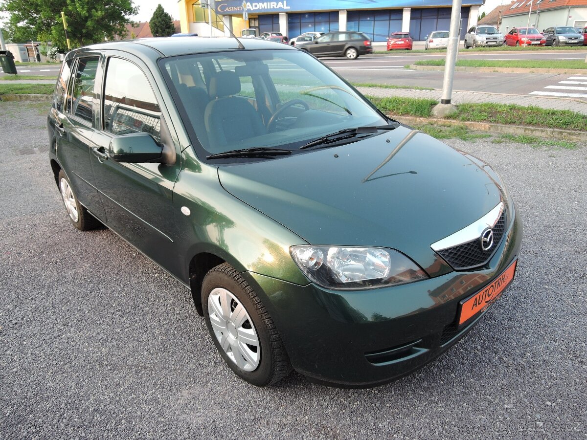 Mazda 2, 1,25i 1.maj.Servis Tažné 109tkm 2005