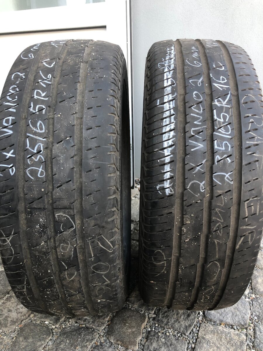 Pneu Continental Vanco 2, 235/65 R16C 121/119R 2ks