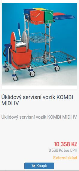 Úklidový vozík