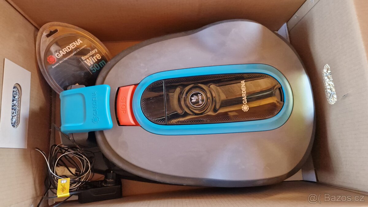 Robotická sekačka Gardena smart nová
