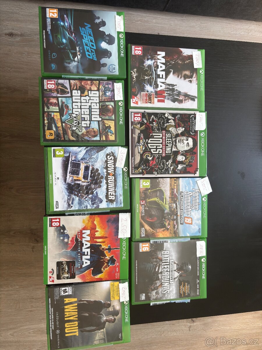 Hry na Xbox one s