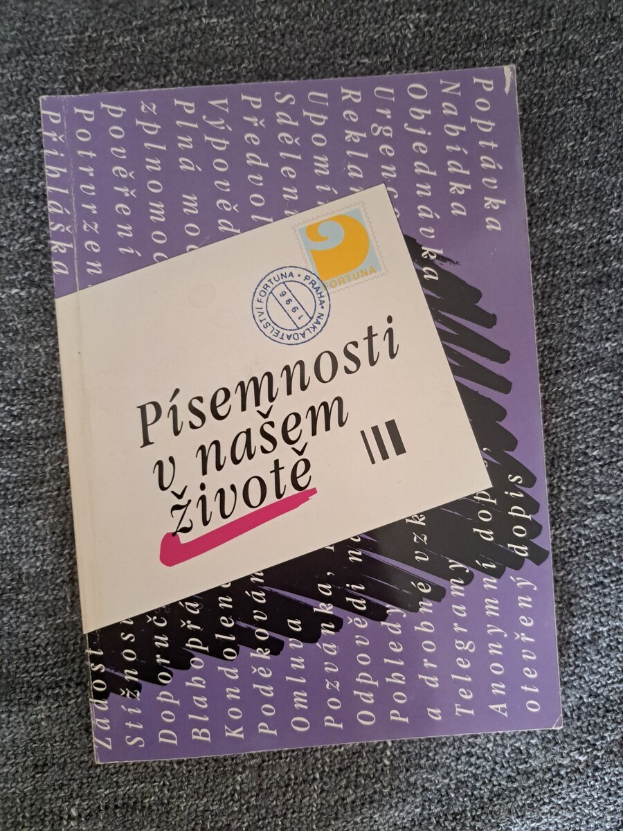Písemnosti v našem životě