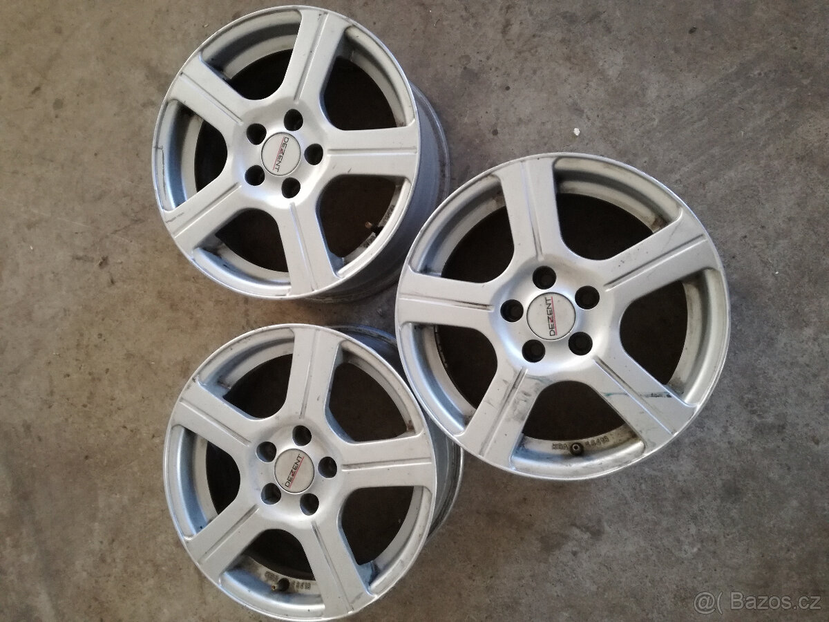 Alu disk Dezent 6,5J x R15 5x100
