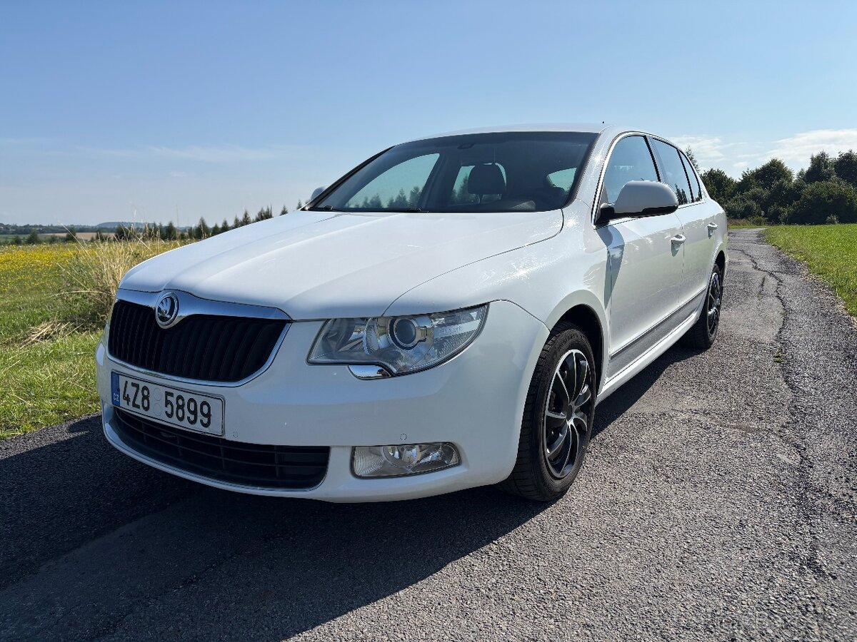 Škoda Superb II 2.0TDI 125kW DSG - R.v. 2009 - plně pojízdné