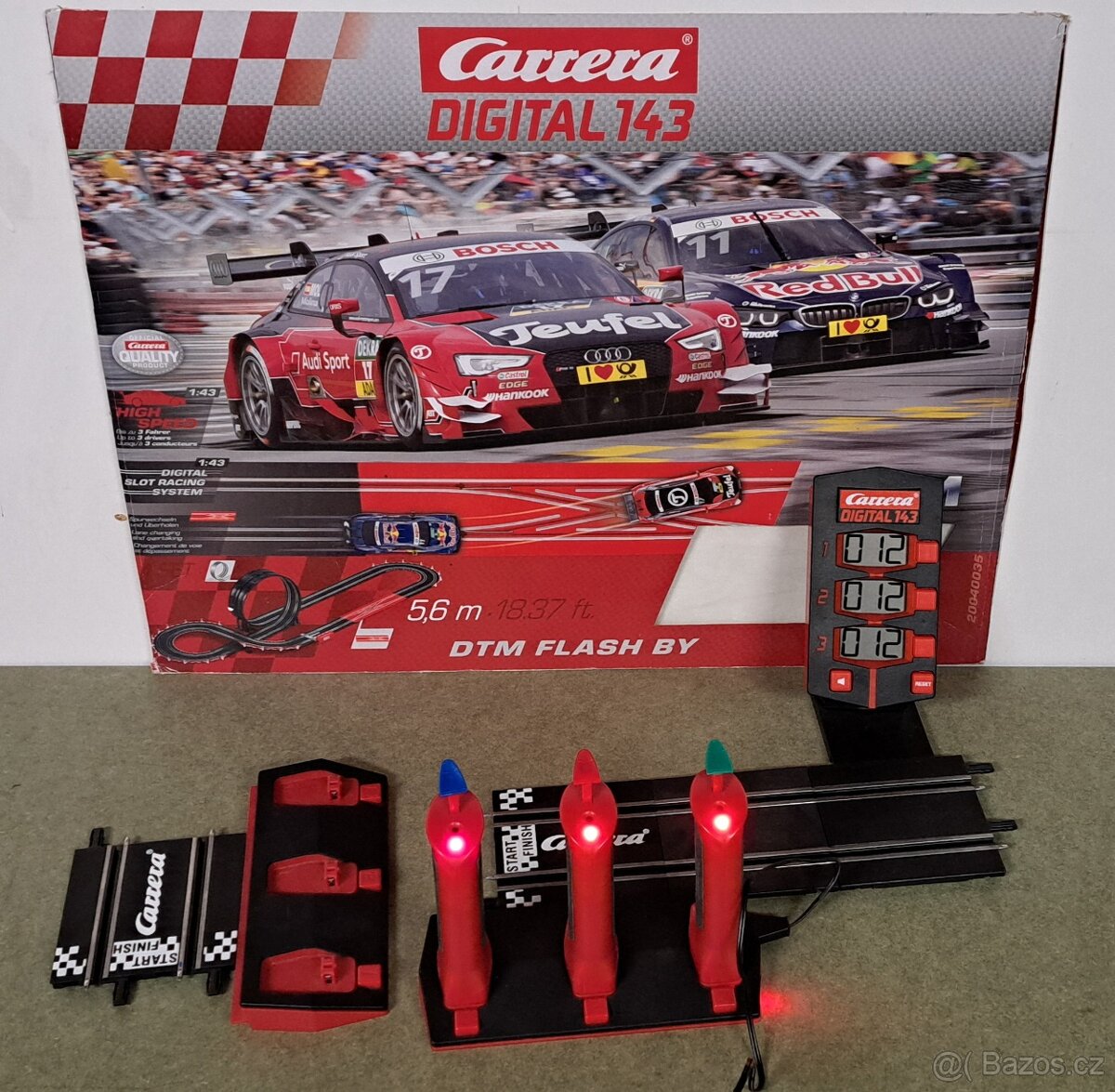 Carrera autodráha d143 ovladače