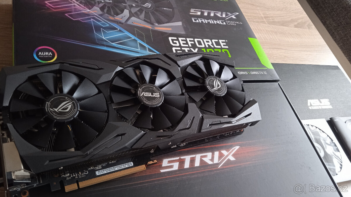 ASUS ROG STRIX GTX 1070 O8G GAMING – ZAMLUVENO
