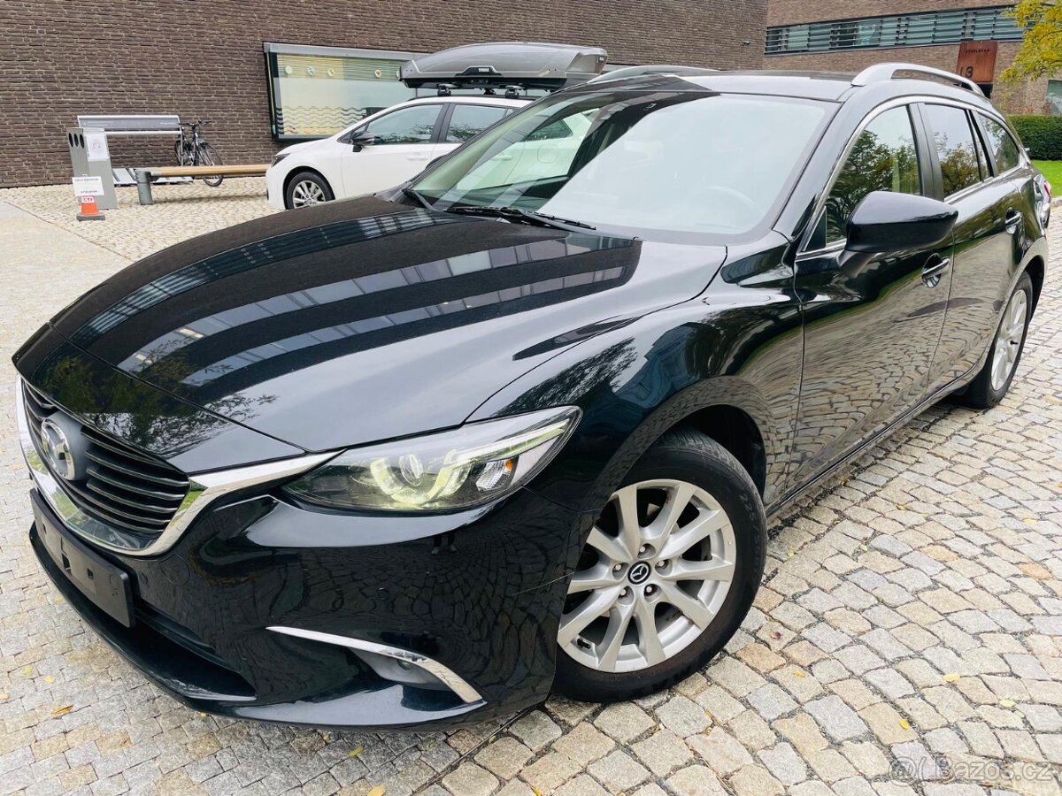 Mazda 6 2.0i BENZIN 121KW MANUÁL FACELIFT LED VÝHŘEV TAŽNÉ