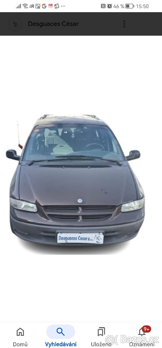 Prodám díly na chrysler grand voyager III