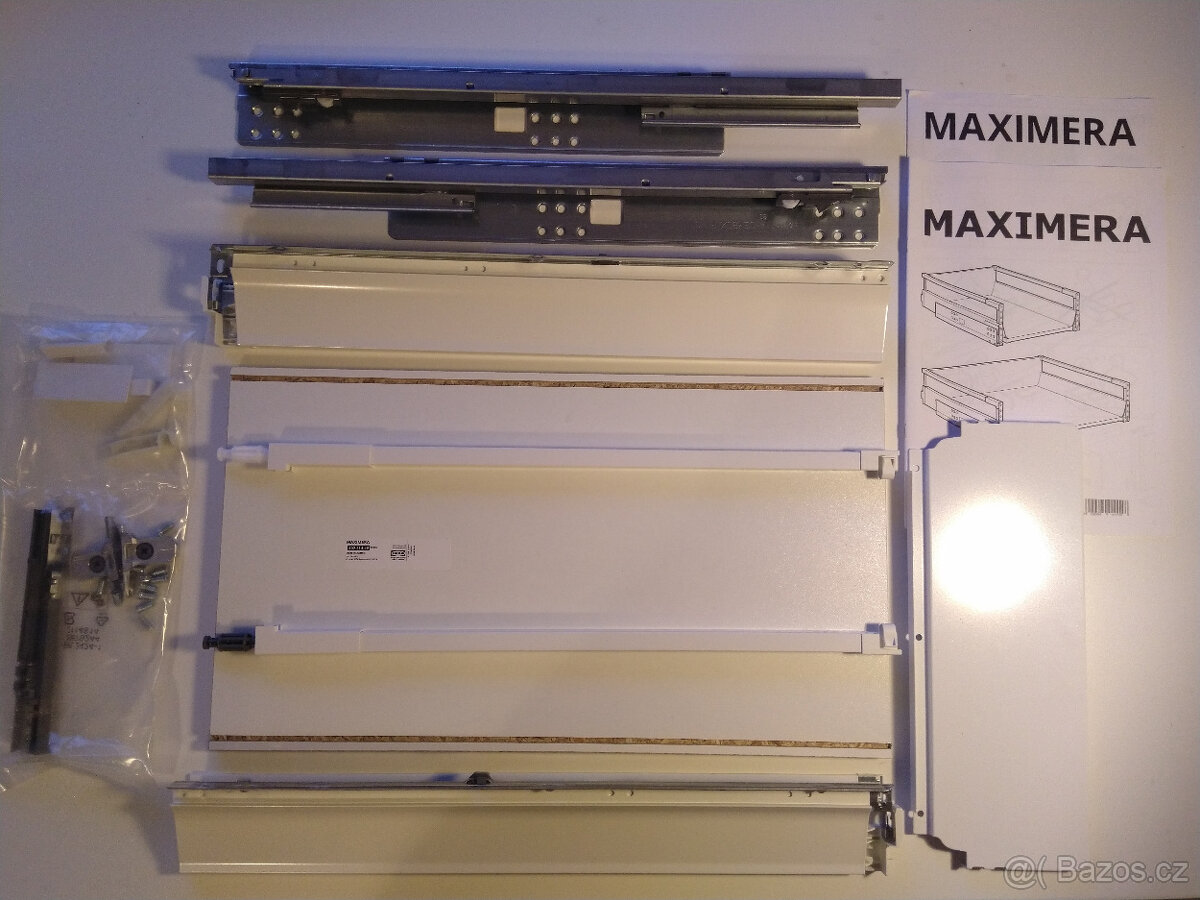 střední zásuvka MAXIMERA šířka 40, hloubka 60 cm