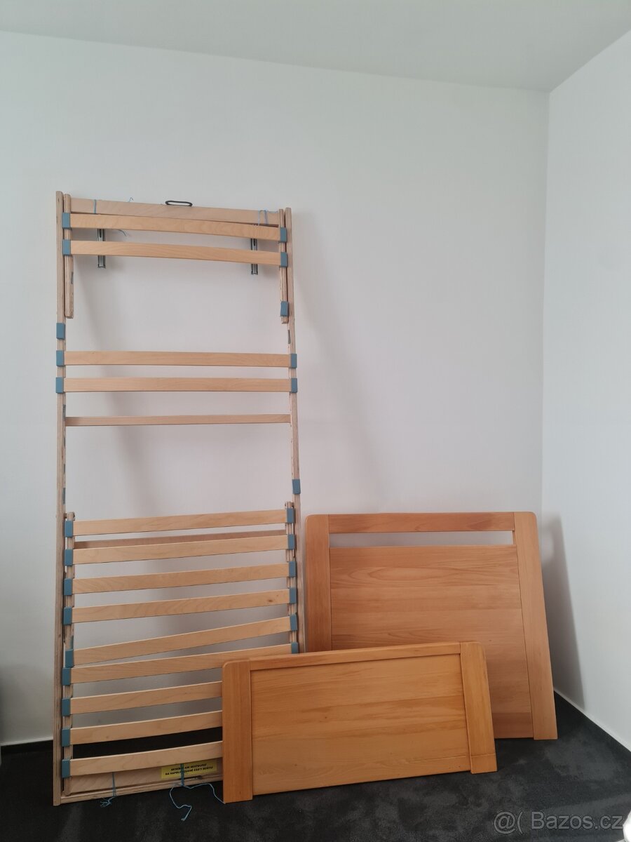 Postel, Rošt a Matrace pro dlouhány - 220 x 90 cm