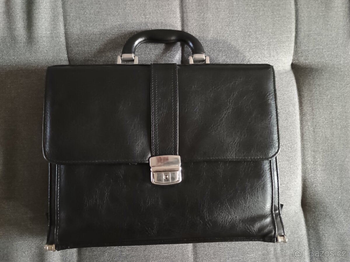 Pánská kožená aktovka