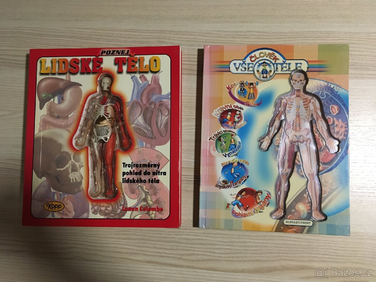 Knihy o lidském těle