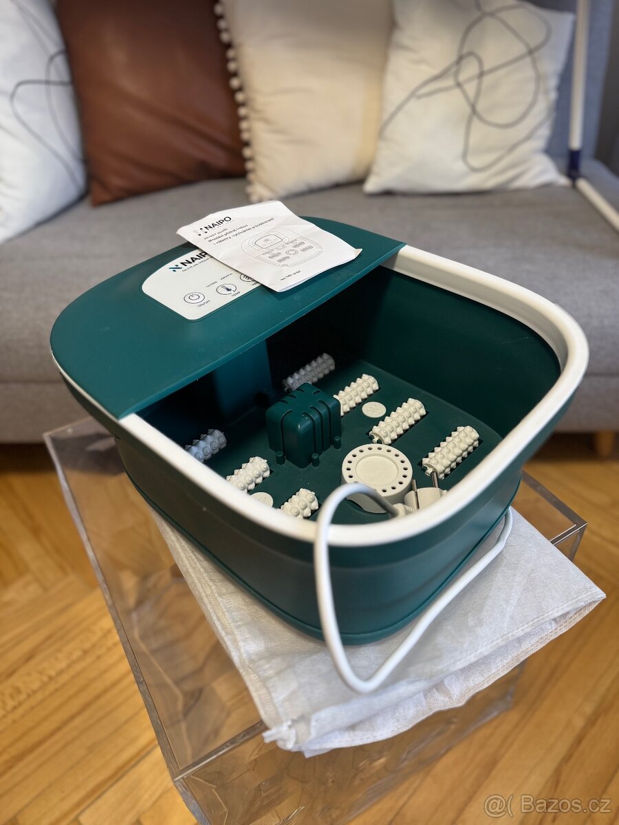 Masážní přístroj NAIPO NPFT-SPA01 zelený