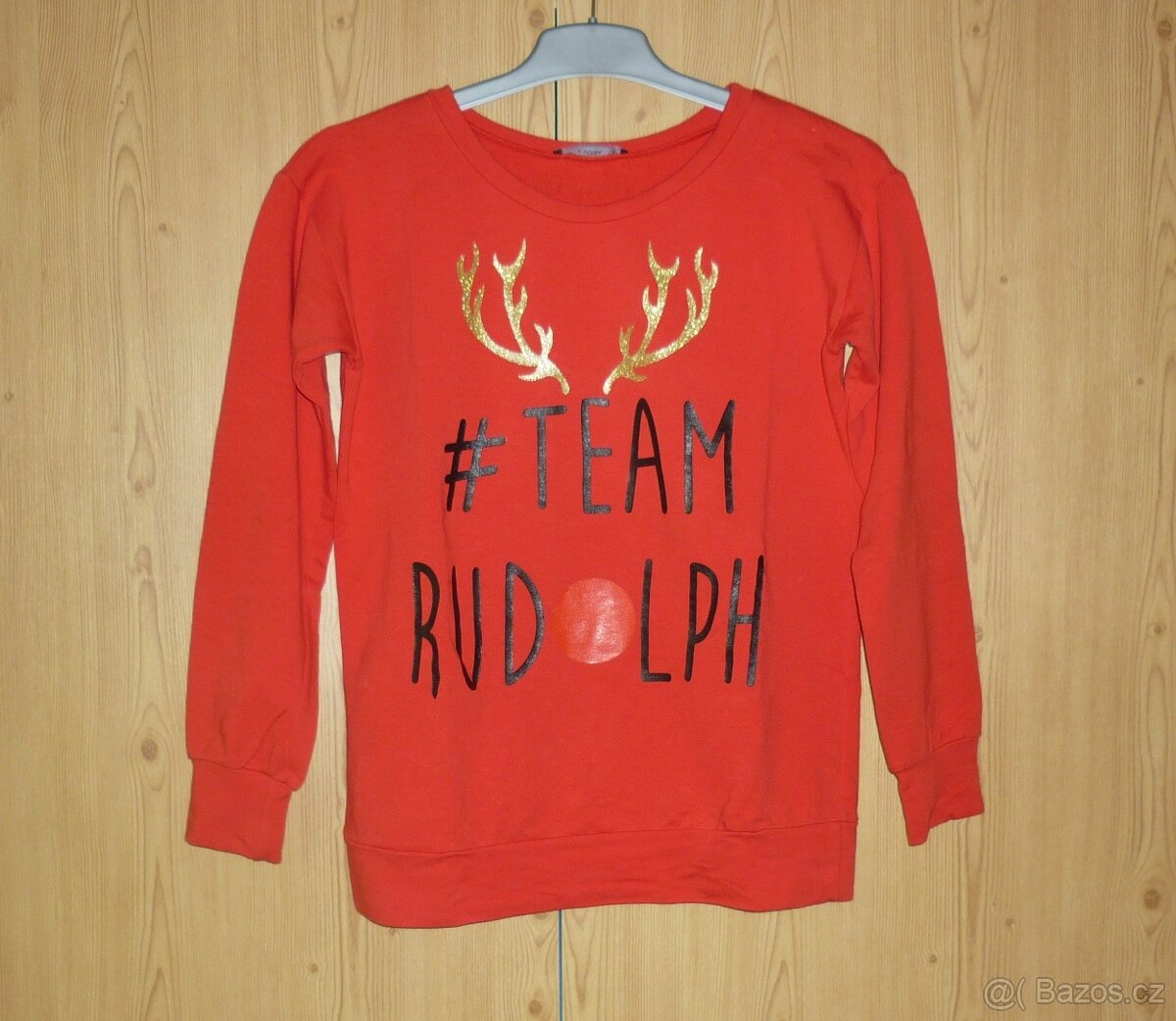 Červená dámská tenká mikina O´la Voga