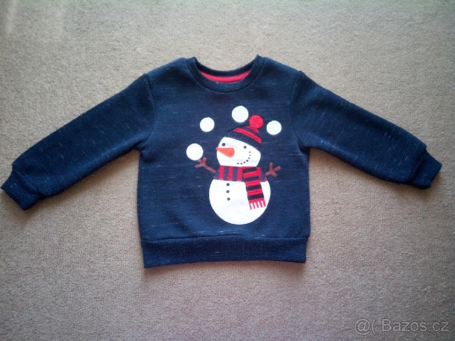 Mikina se sněhulákem