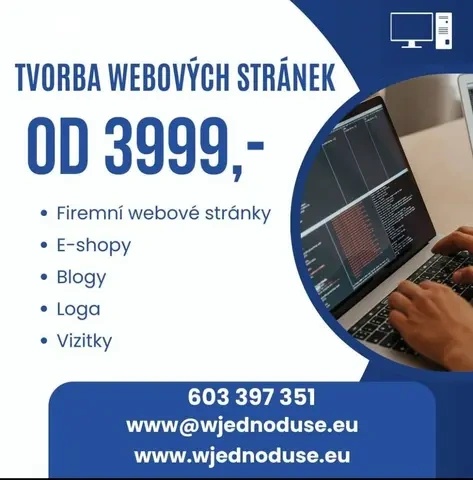 Tvorba webových stránek od 3999,-