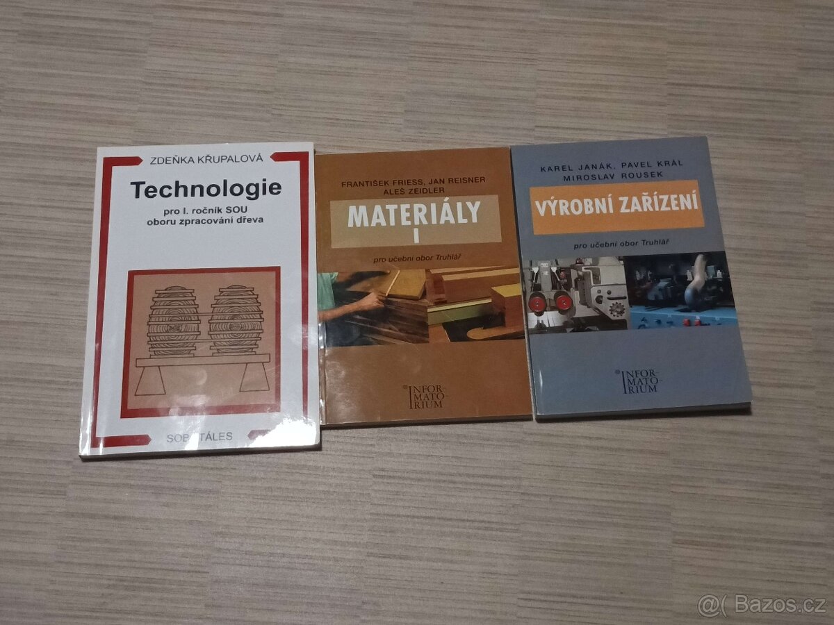 Sady učebnic pro obor Truhlář