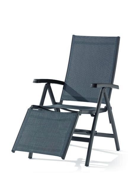 Prodej - zahradní relaxační lehátko s podnožkou