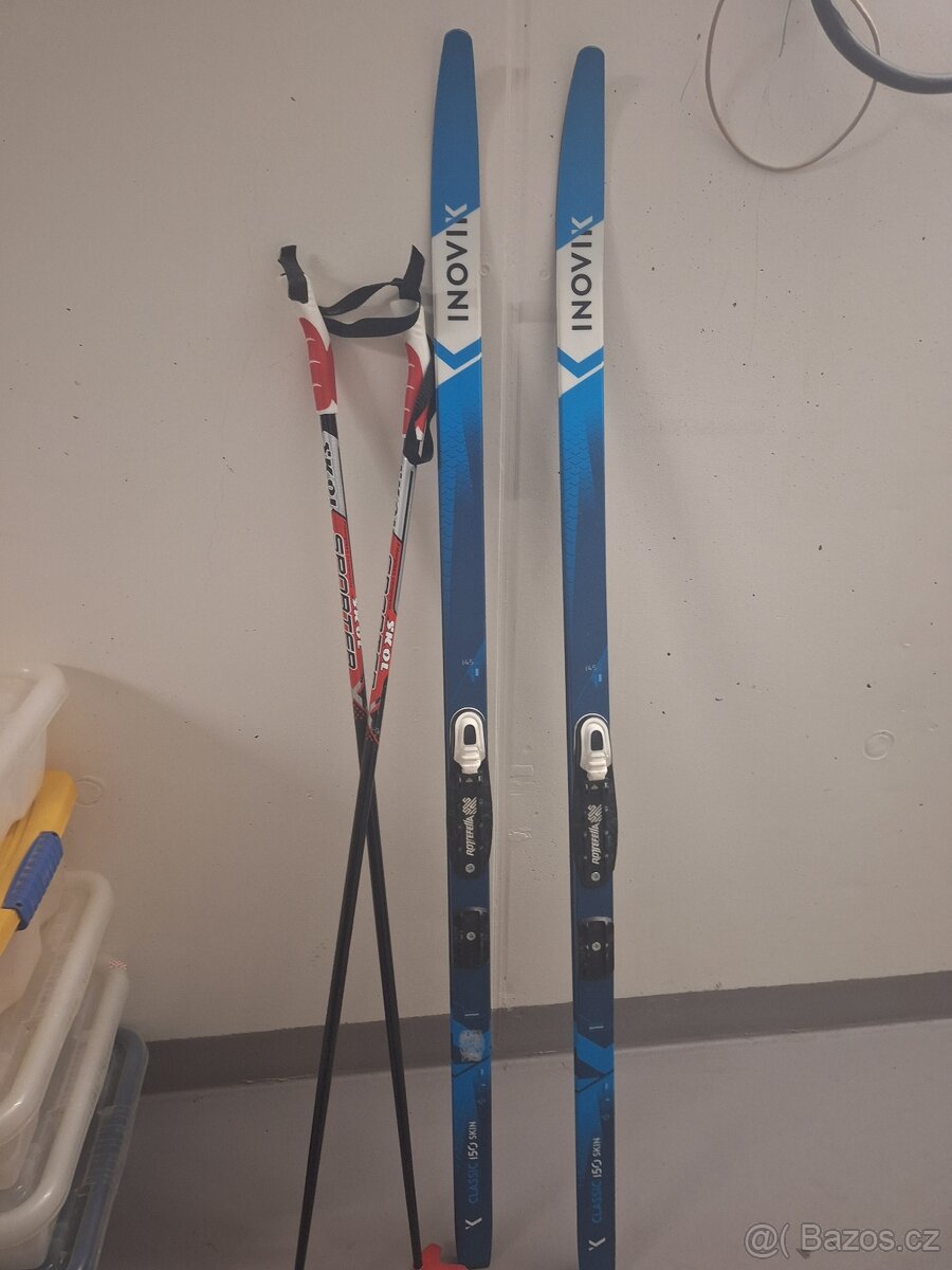 Detske bezky Inovik se skinem 150 cm