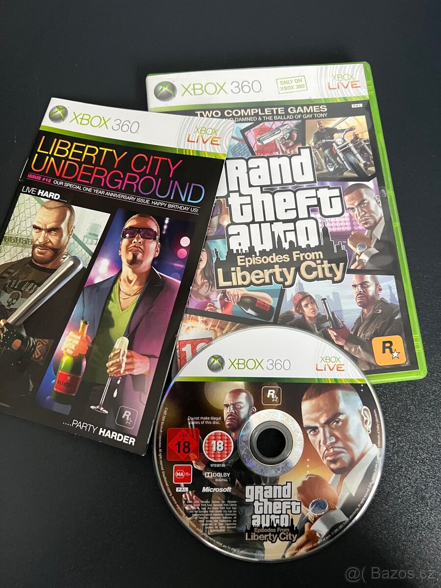 Xbox360 - GTA liberty city