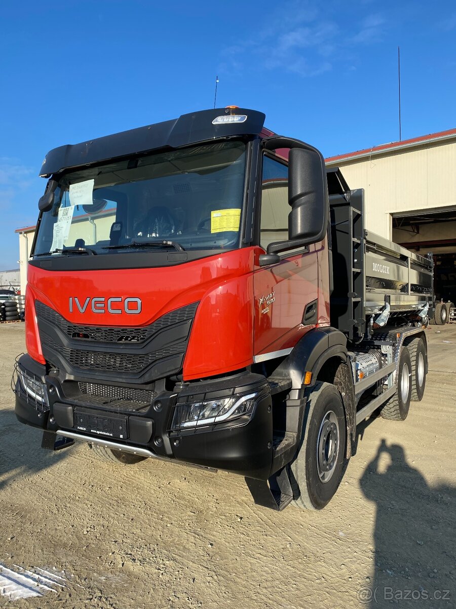 Iveco X-WAY 6x4 Intardér + motor 500 koní
