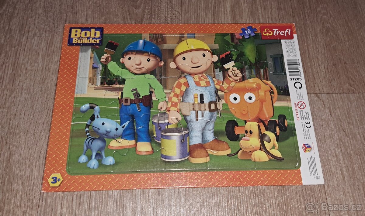 Puzzle - Bořek stavitel 15 ks
