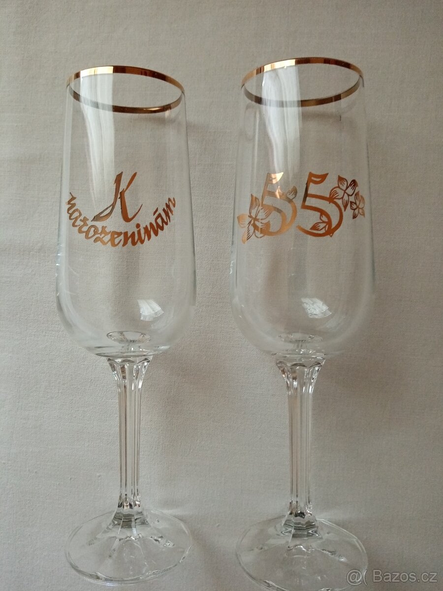 Skleničky k jubileum