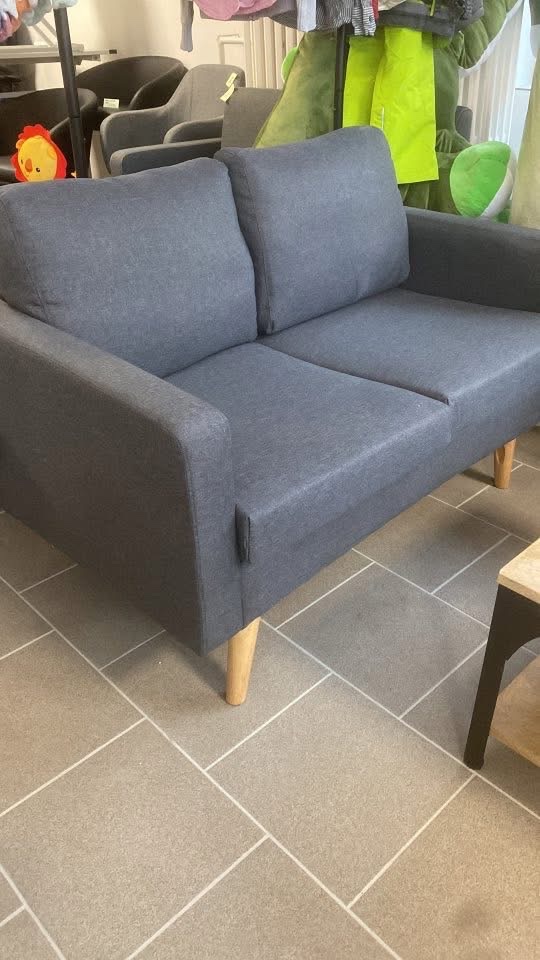 BLAIR dvoumístná pohovka, šedá