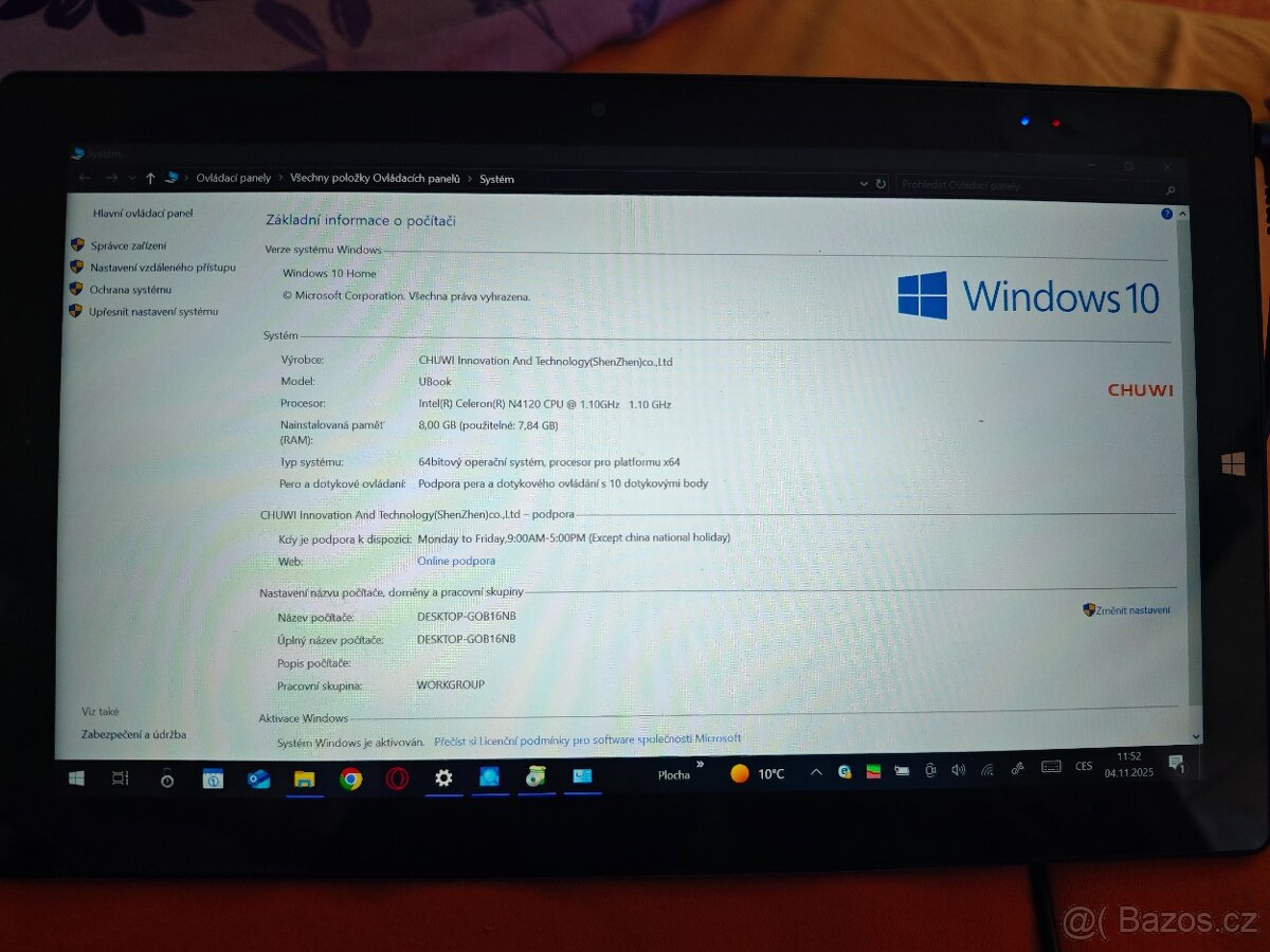 Tablet CHUWi Ubook