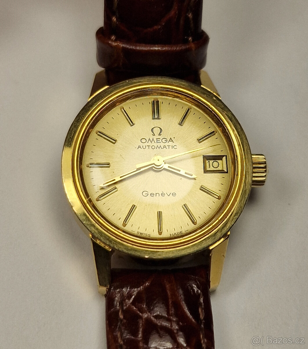 Omega Geneve Automatic dámske vintage hodinky