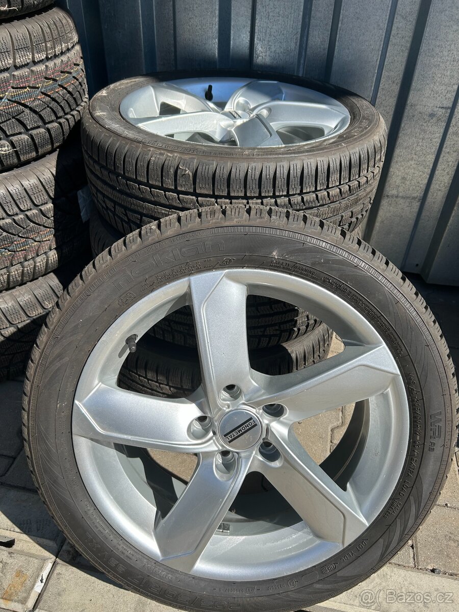 kompletní zimní kola 205/50 R17 + hliníkový disk