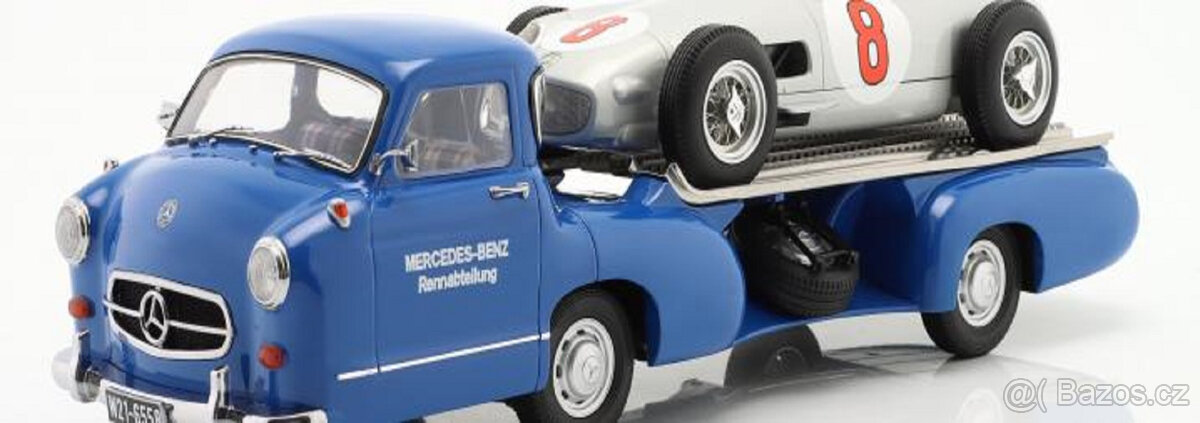 Mercedes Renntransporter Blaues Wunder 1955 s Mercedes-Benz