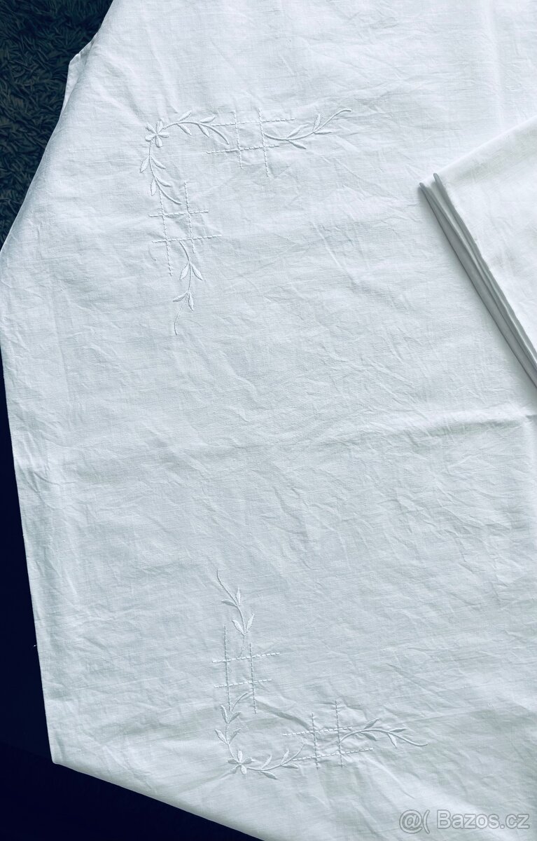 2 ks povlak na polštář-plátno