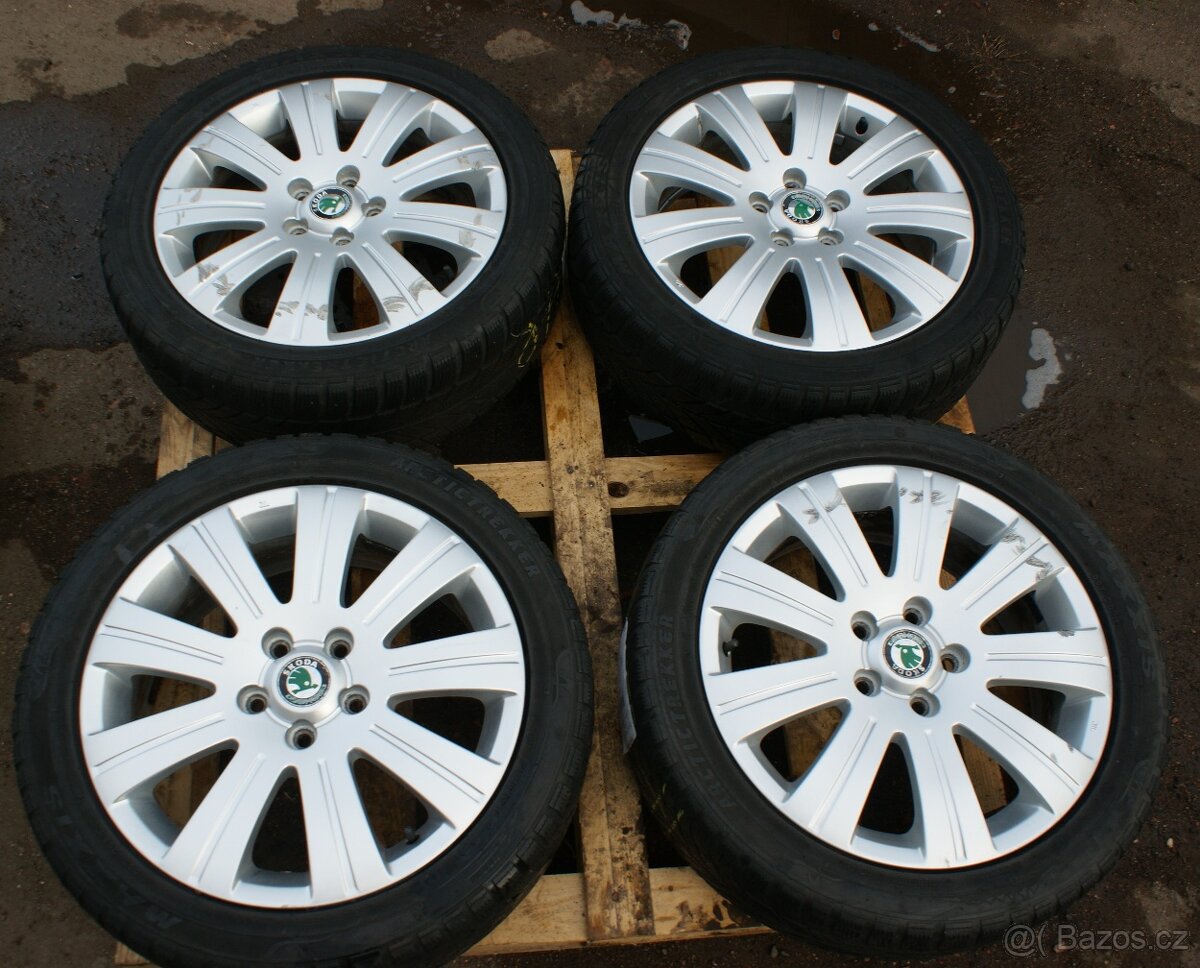 R17 kola originál Skoda nebo taky na VW Seat Audi 5x112