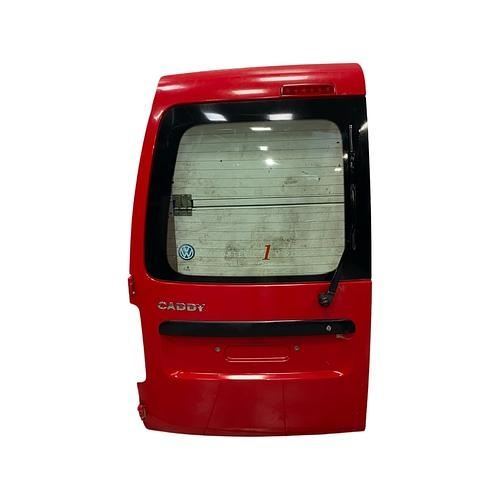 Páté dveře levá strana červená barva LY3D VW Caddy 2K 2006