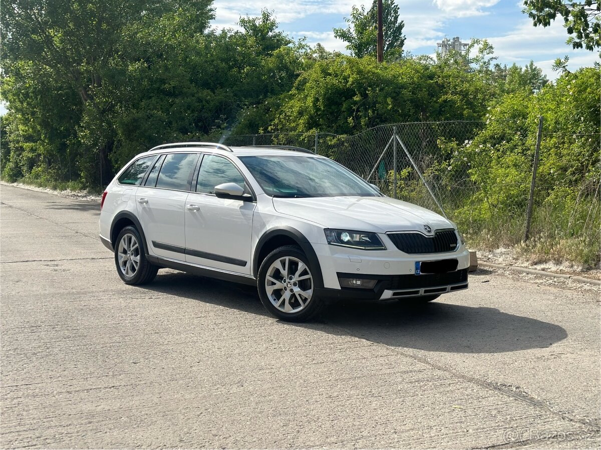 Škoda Octavia III Combi Scout 2,0TDI ČR 135kW DSG 4x4