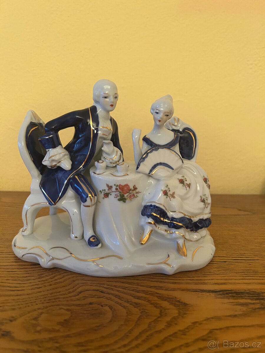 Porcelánová soška