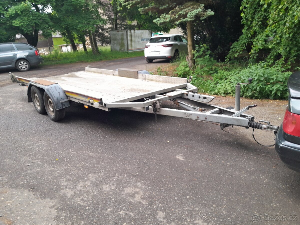 Autopřepravník sklopný WM MEYER 2500kg + el.naviják