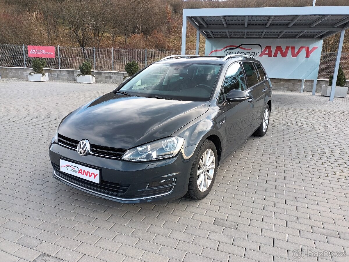 Volkswagen Golf 1,6 TDI,81KW,SERVIS,NAVI,TAŽNÉ